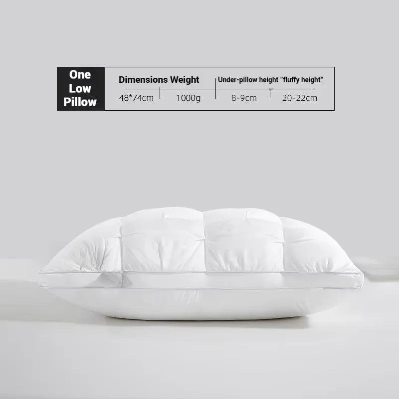 New NonCollapse Memory Foam Pillow Deep Sleep Cervical Support Cushion for Adults Students Home Hotel Homestay Bed Pillow Core