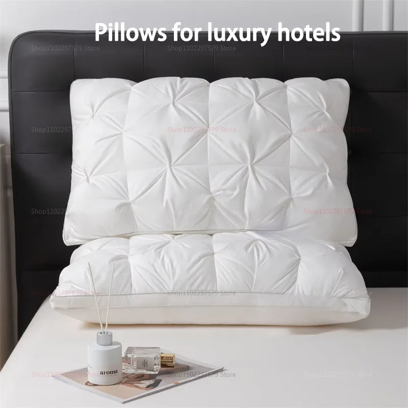 New NonCollapse Memory Foam Pillow Deep Sleep Cervical Support Cushion for Adults Students Home Hotel Homestay Bed Pillow Core