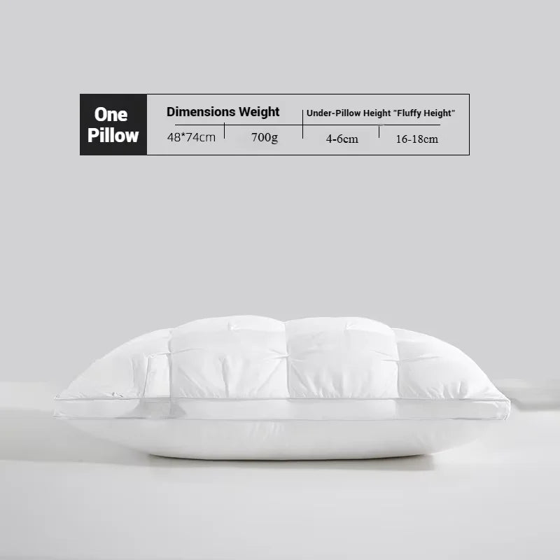 New NonCollapse Memory Foam Pillow Deep Sleep Cervical Support Cushion for Adults Students Home Hotel Homestay Bed Pillow Core