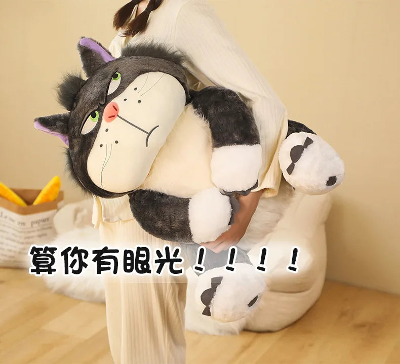15-35cm Kawaii Cinderella Lucifer Cat Plush Toys Soft Anime Cartoon Princess Kids Stuffed Animals Doll Children's Birthday Gifts