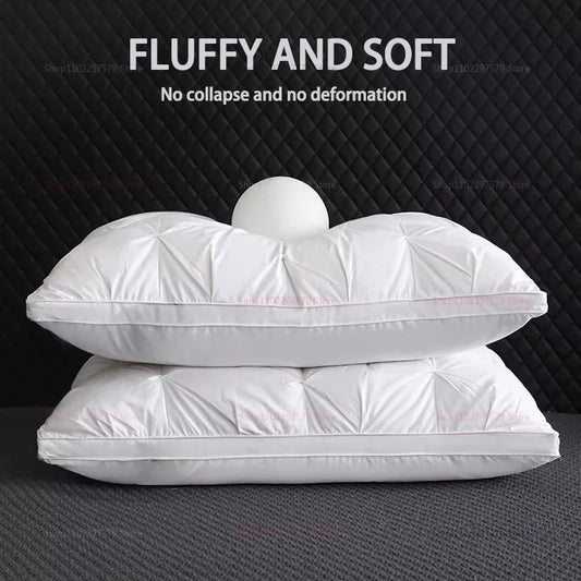 New NonCollapse Memory Foam Pillow Deep Sleep Cervical Support Cushion for Adults Students Home Hotel Homestay Bed Pillow Core