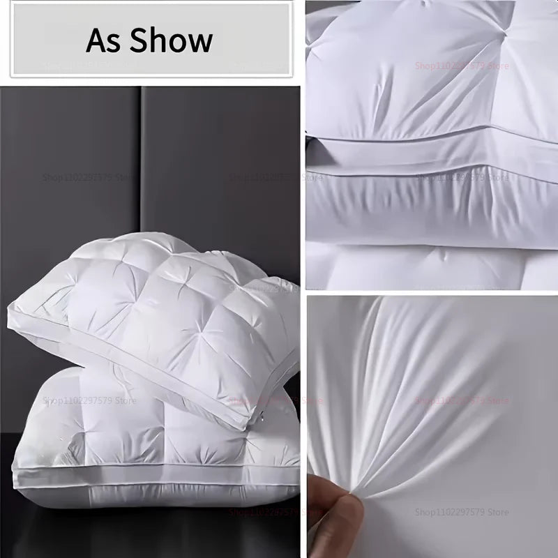 New NonCollapse Memory Foam Pillow Deep Sleep Cervical Support Cushion for Adults Students Home Hotel Homestay Bed Pillow Core