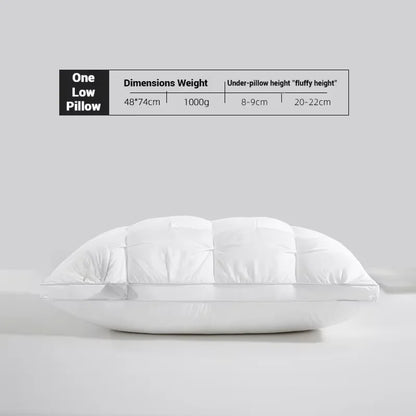 New NonCollapse Memory Foam Pillow Deep Sleep Cervical Support Cushion for Adults Students Home Hotel Homestay Bed Pillow Core