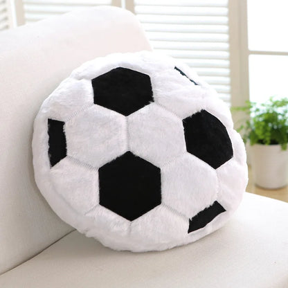 Creative Football Plush Pillow, Fan Cushion, Boyfriend Football Cushion, Home Decoration, Sports Fan,Cute Soccer Shaped