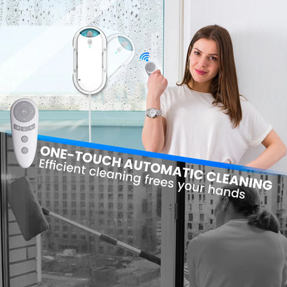 INSE Window Automatic Water Spray Cleaning Robot Vacuum Cleaner With Remote Control Smart Cleaning Machine for Home Glass Washer