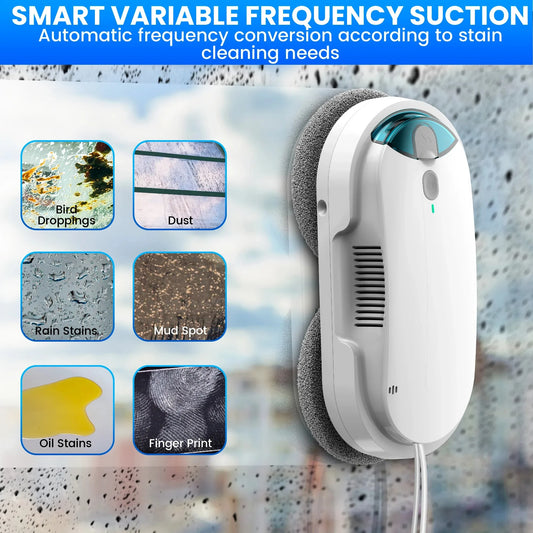 INSE Window Automatic Water Spray Cleaning Robot Vacuum Cleaner With Remote Control Smart Cleaning Machine for Home Glass Washer