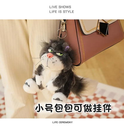 15-35cm Kawaii Cinderella Lucifer Cat Plush Toys Soft Anime Cartoon Princess Kids Stuffed Animals Doll Children's Birthday Gifts